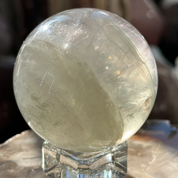 🔥SALE🔥 Rainbow Fluorite Crystal Sphere! Watch The Video! - Picture 4 of 11